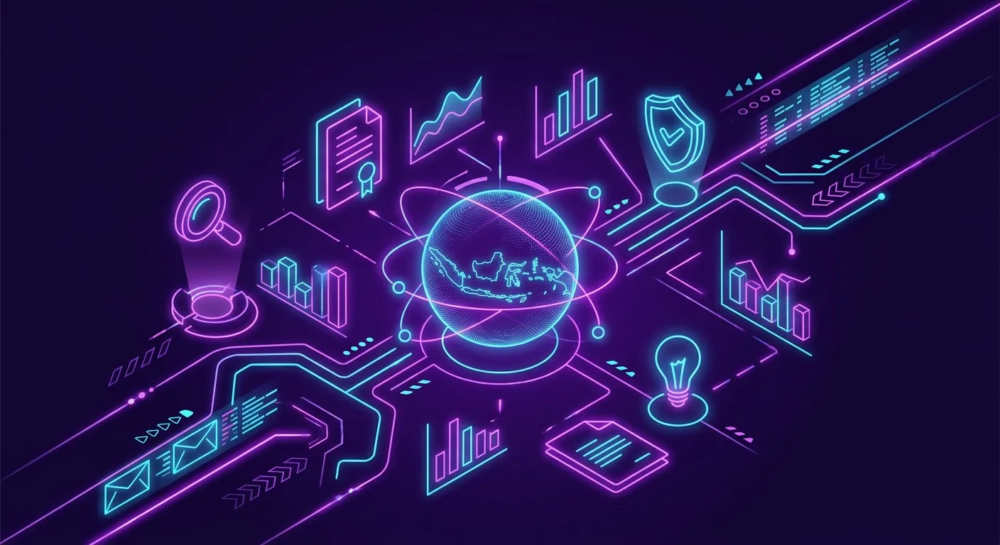 Analisis data pencarian lembaga negara dan edukasi literasi digital